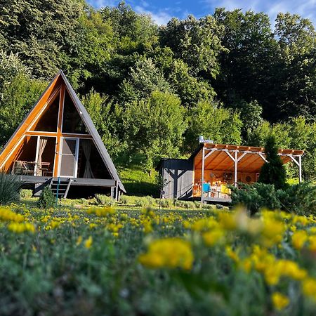 Cabane A-Frame Svinita Bagian luar foto