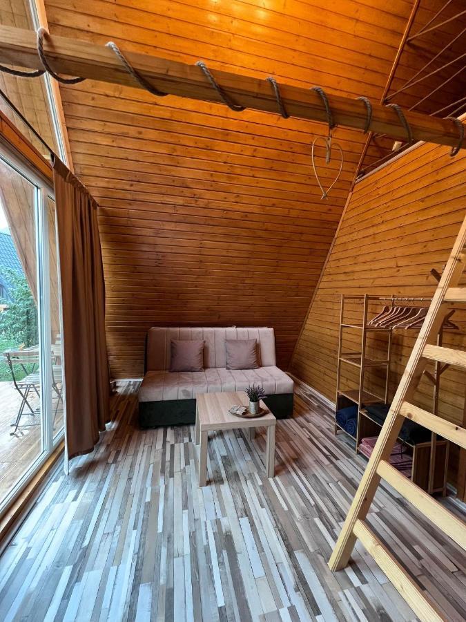 Cabane A-Frame Svinita Bagian luar foto