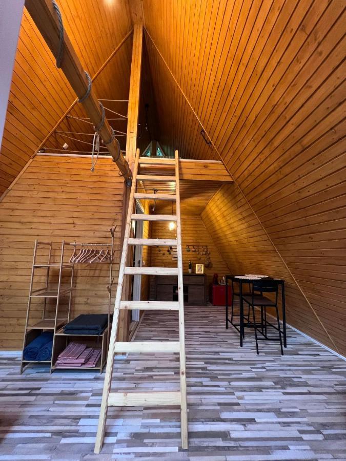 Cabane A-Frame Svinita Bagian luar foto