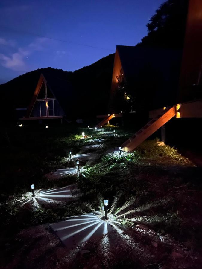 Cabane A-Frame Svinita Bagian luar foto