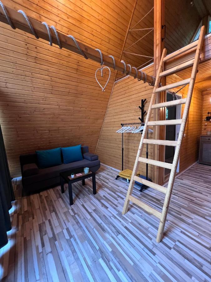 Cabane A-Frame Svinita Bagian luar foto
