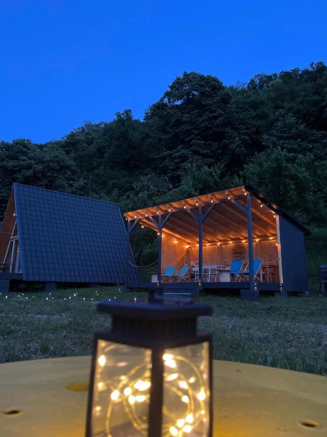 Cabane A-Frame Svinita Bagian luar foto