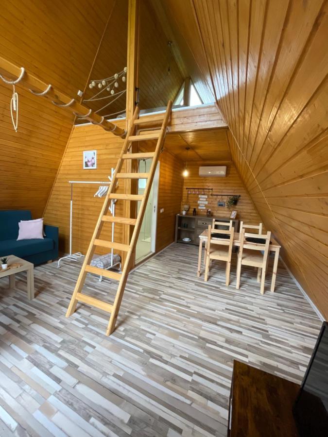 Cabane A-Frame Svinita Bagian luar foto