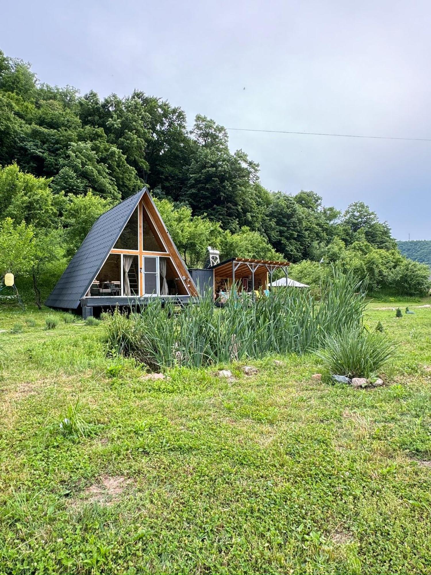 Cabane A-Frame Svinita Bagian luar foto