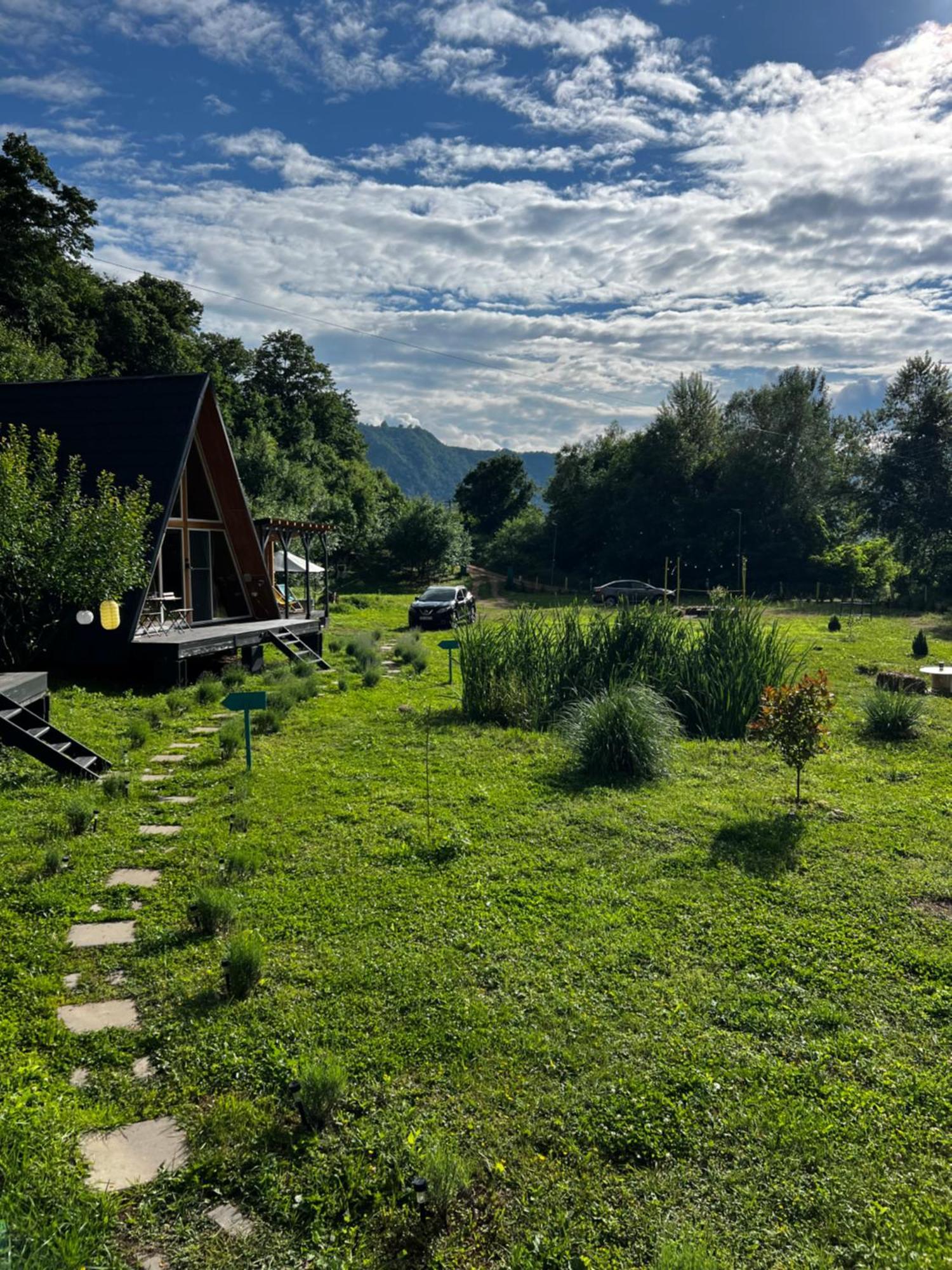 Cabane A-Frame Svinita Bagian luar foto