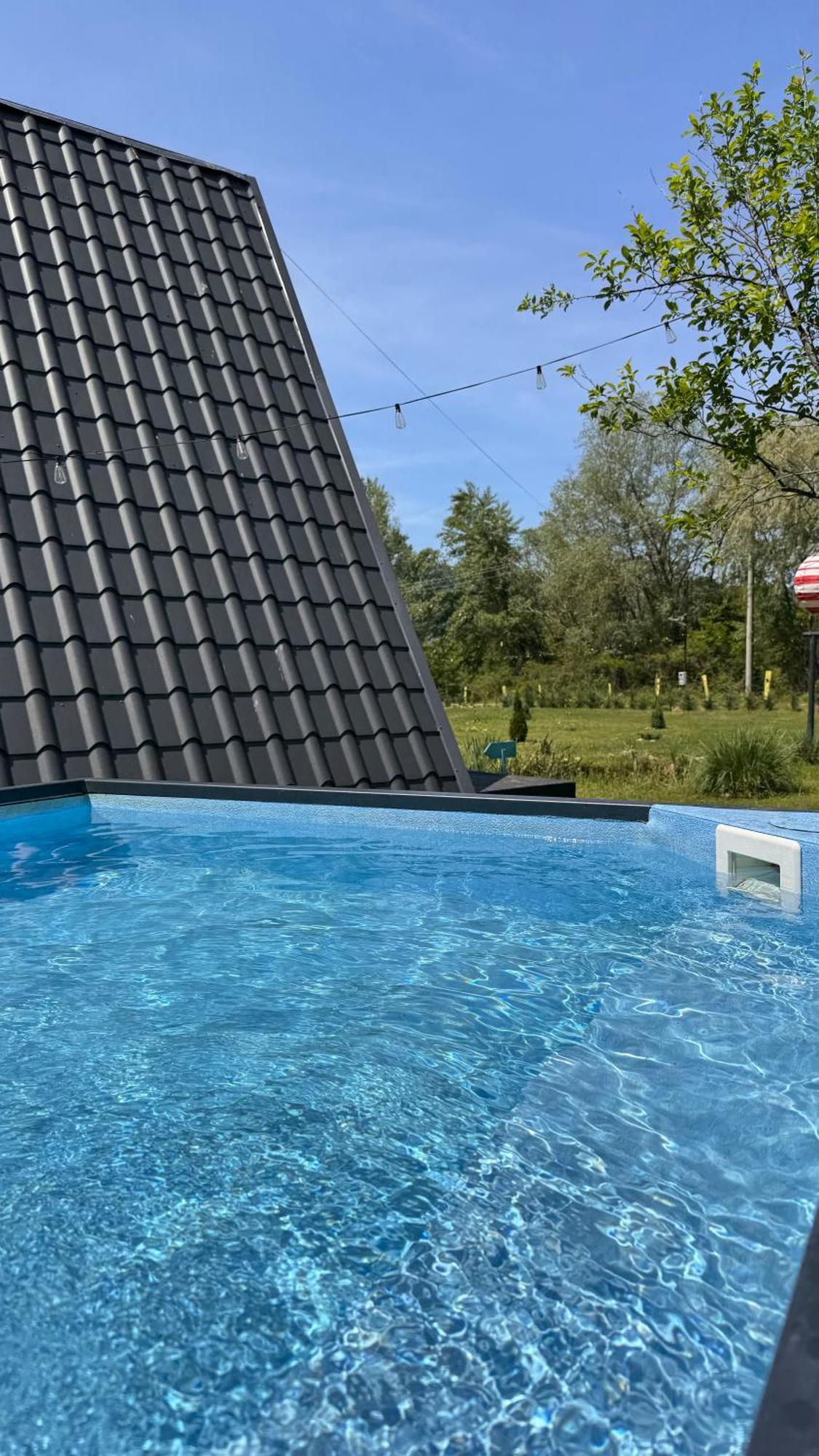 Cabane A-Frame Svinita Bagian luar foto