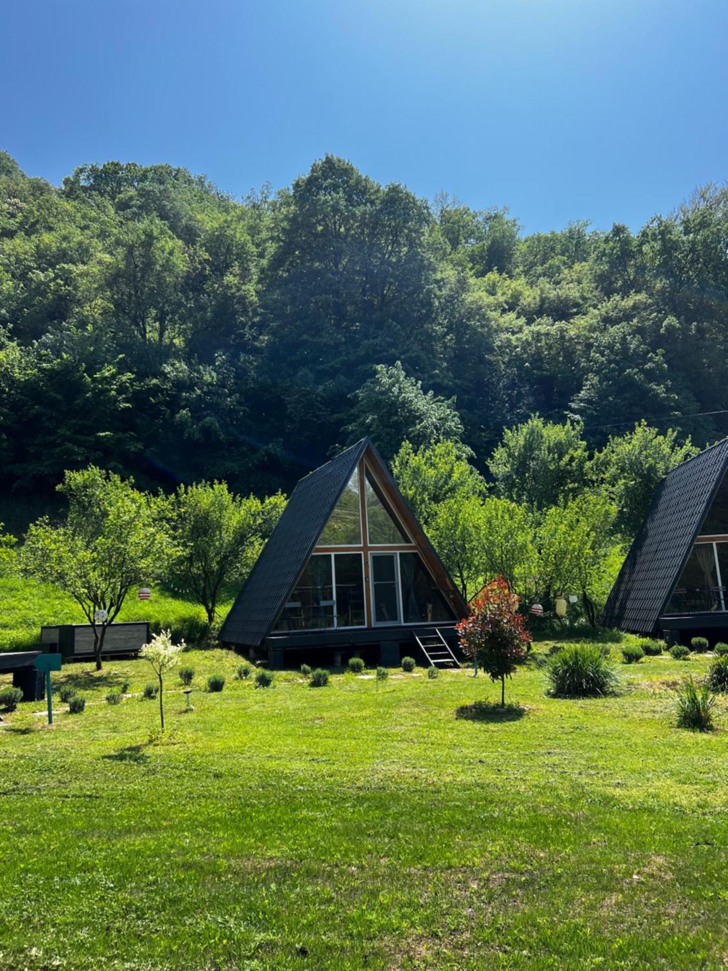 Cabane A-Frame Svinita Bagian luar foto